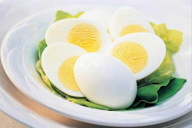giảm cân bằng trứng
